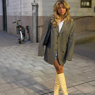 The "Cool-Girl" Effect: Why Every Influencer Is Wearing This Calf Boot