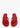Ally Red Suede - Tony Bianco