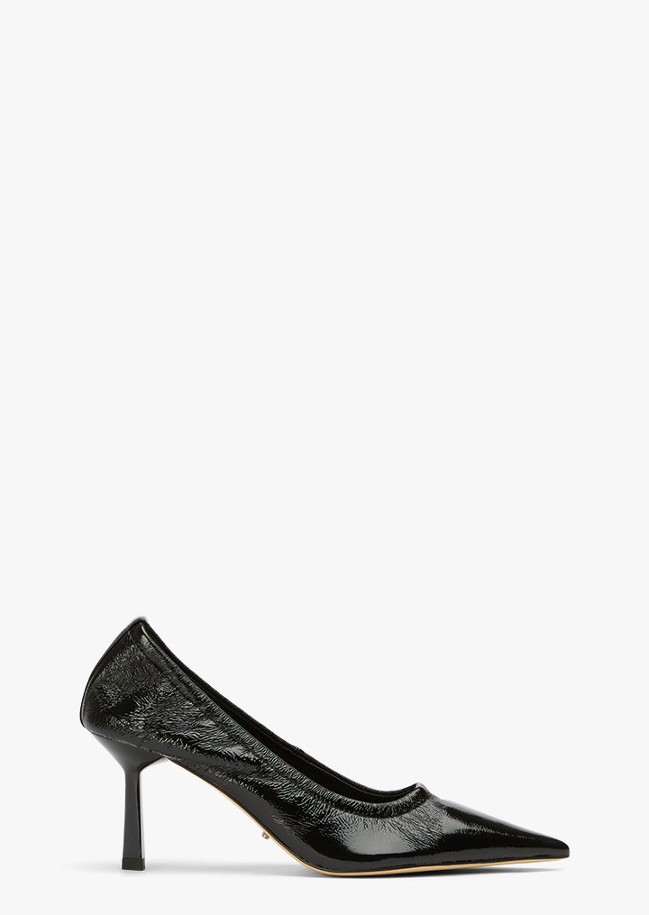 Baker Black Nappa Patent - Tony Bianco