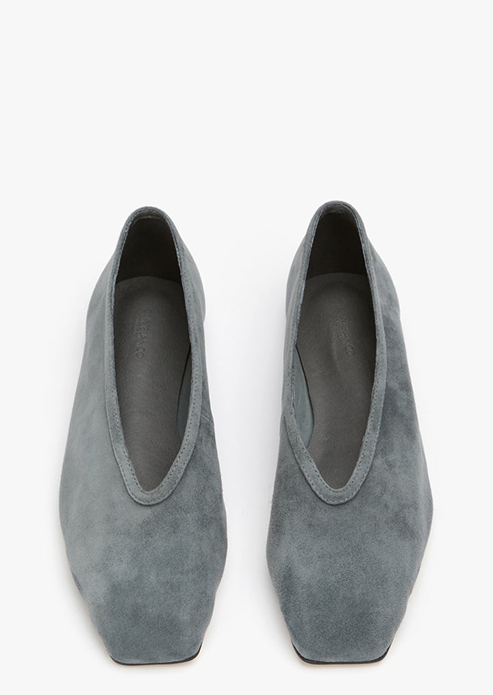 Bianca Steel Suede - Tony Bianco