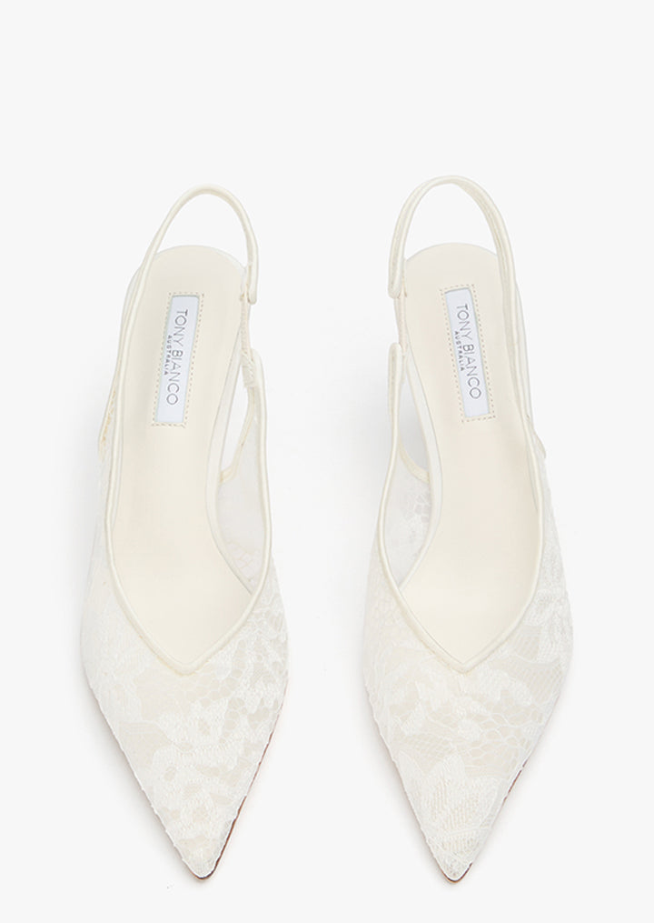 Breeze Ivory Brocade - Tony Bianco