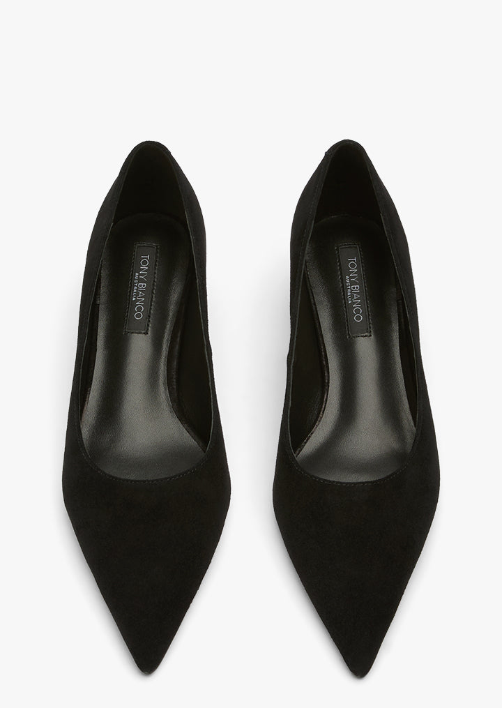 Cameo Black Suede - Tony Bianco