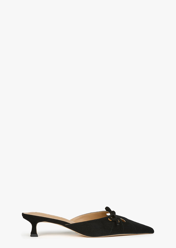 Cammie Black Suede - Tony Bianco