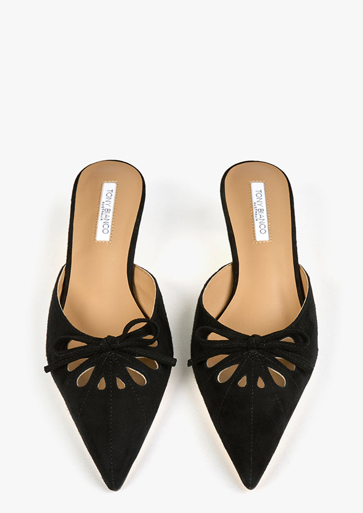 Cammie Black Suede - Tony Bianco