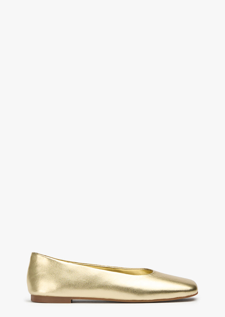 Celeste Gold Nappa Metallic - Tony Bianco