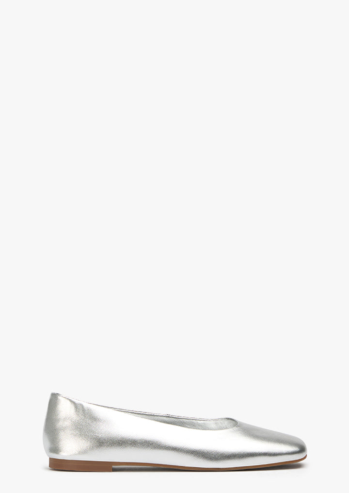 Celeste Silver Nappa Metallic - Tony Bianco