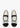 Corfu Dove Knit/Black Knit - Tony Bianco