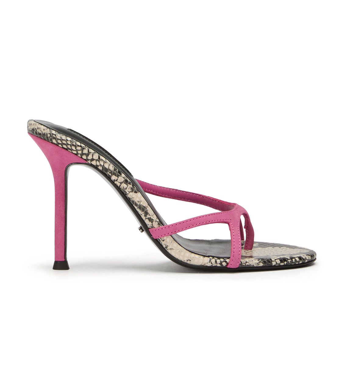 Dima Fuchsia/Ecru Snake - Tony Bianco