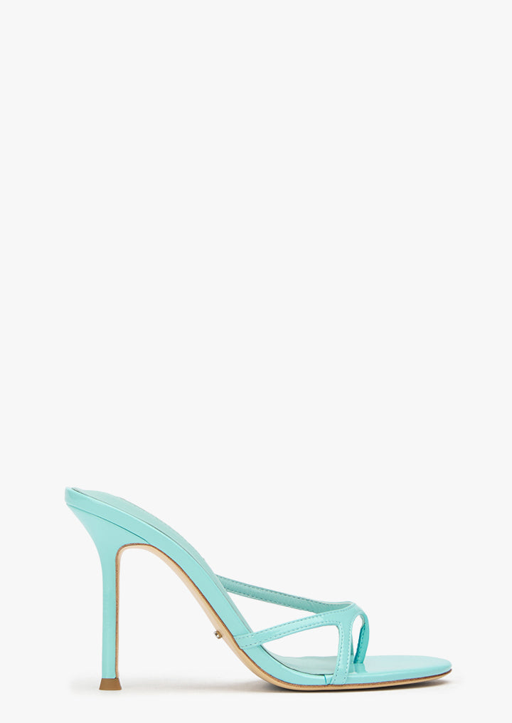 Dima Turquoise Nappa Patent - Tony Bianco