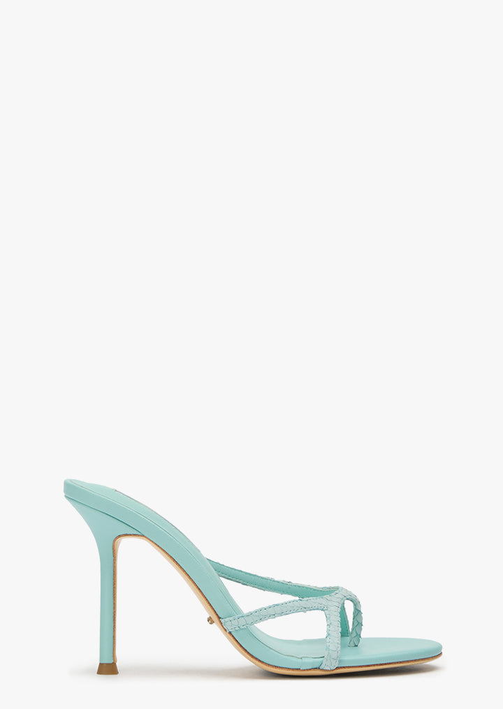 Dima Turquoise Snake/Turquoise - Tony Bianco