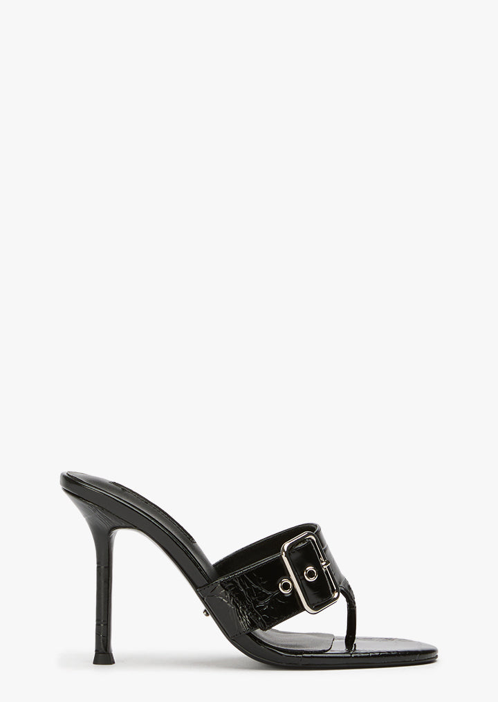 Dixon Black Croco - Tony Bianco