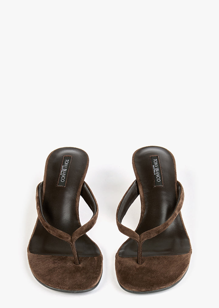 Edgy Espresso Suede - Tony Bianco