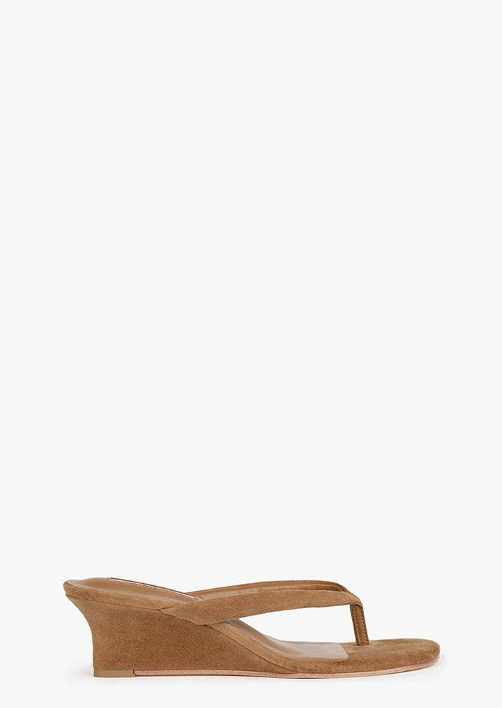 Edgy Taupe Suede - Tony Bianco