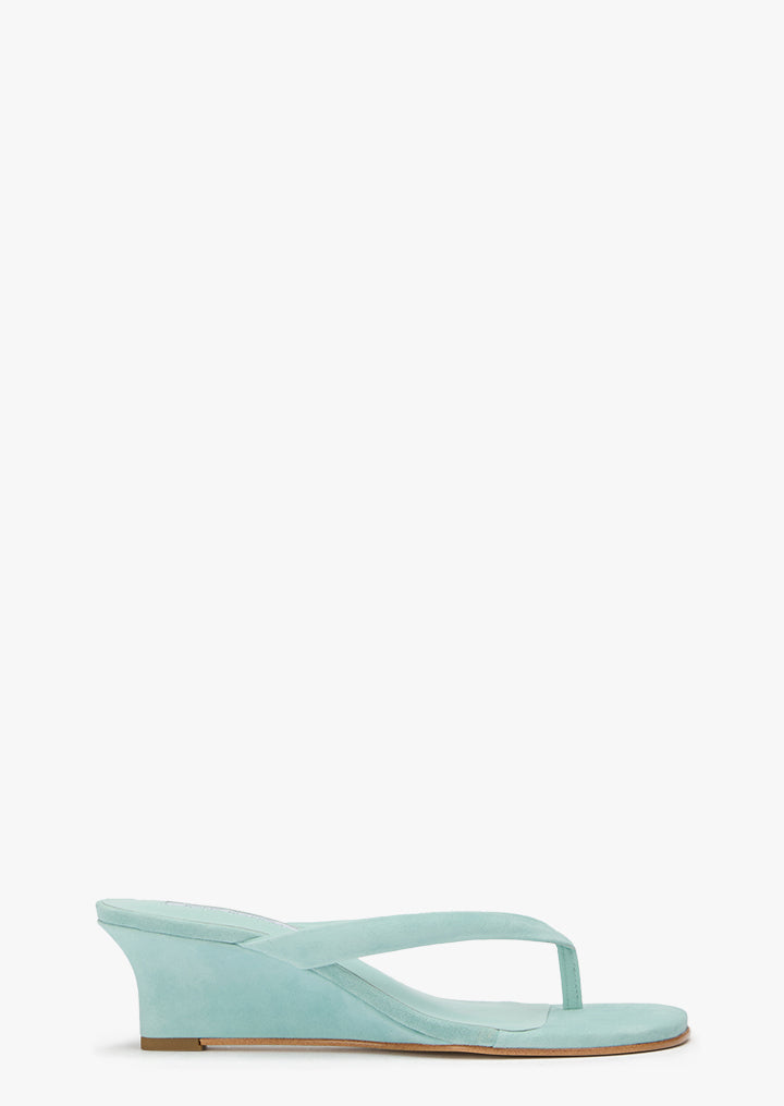 Edgy Turquoise suede - Tony Bianco