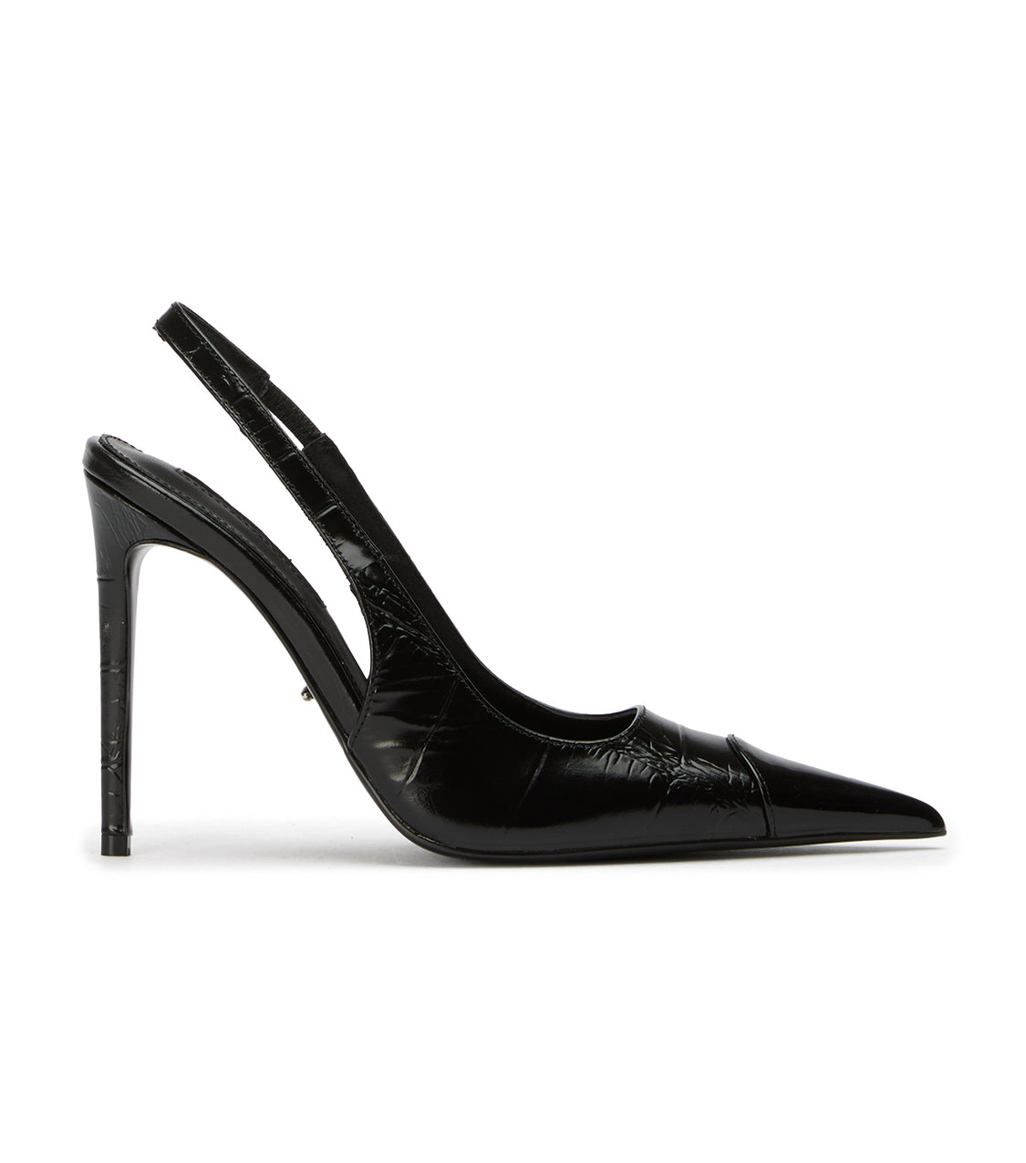 Emily Black Croco/Black - Tony Bianco