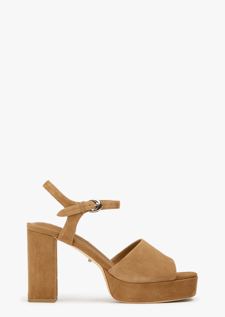 Farrah Taupe Suede - Tony Bianco