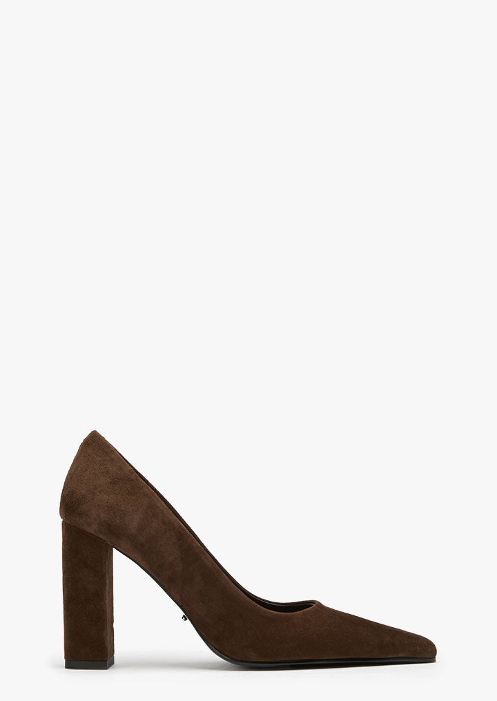 Fifi Espresso Suede - Tony Bianco