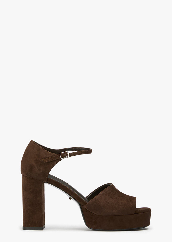 Flash Espresso Suede - Tony Bianco