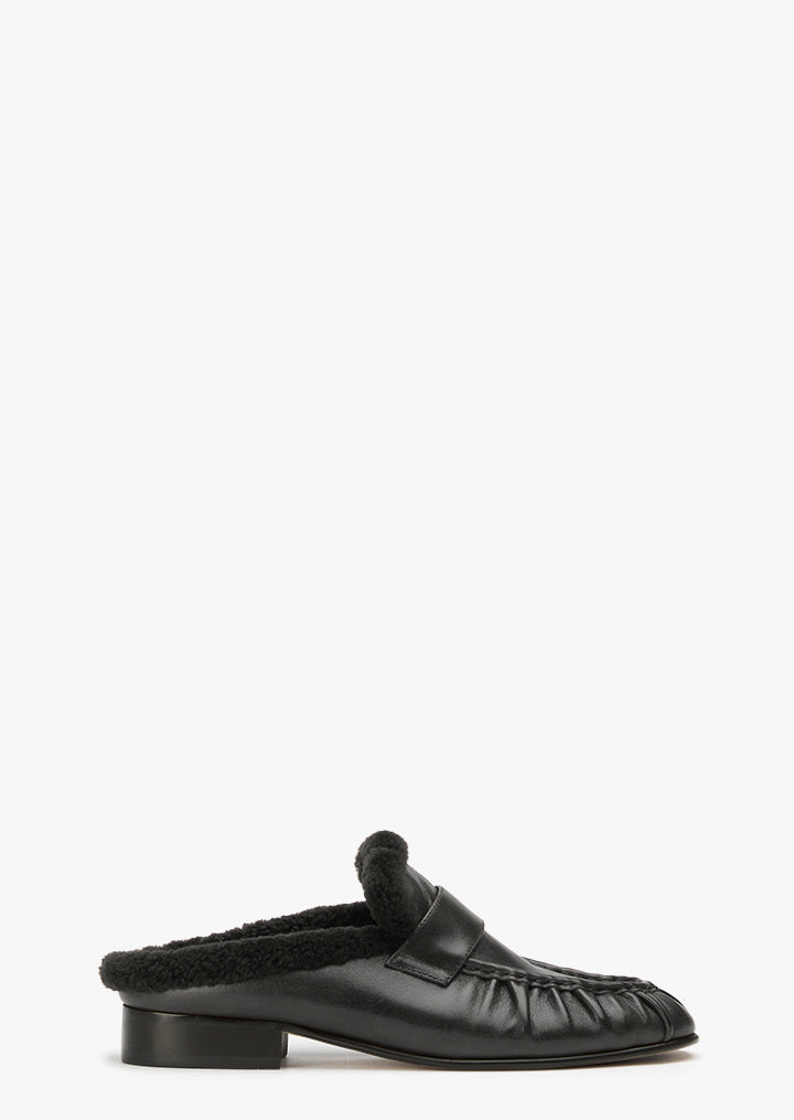 Glacier Black Vintage/Shearling - Tony Bianco