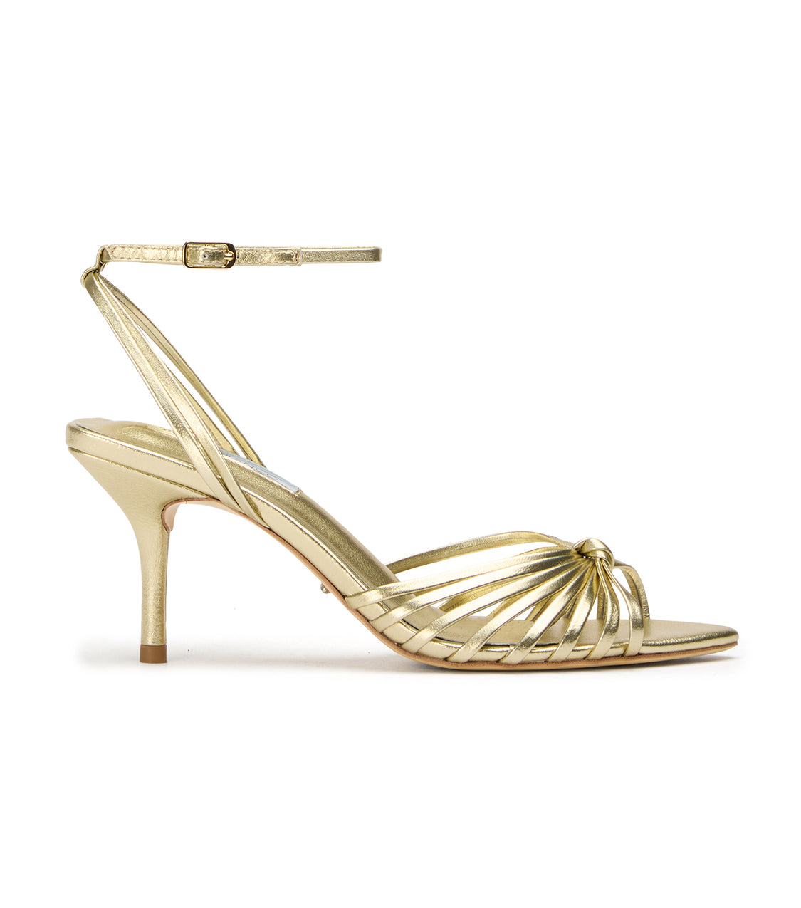 Hailey Gold Nappa Metallic - Tony Bianco