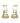 Hailey Gold Nappa Metallic - Tony Bianco