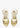 Hailey Gold Nappa Metallic - Tony Bianco