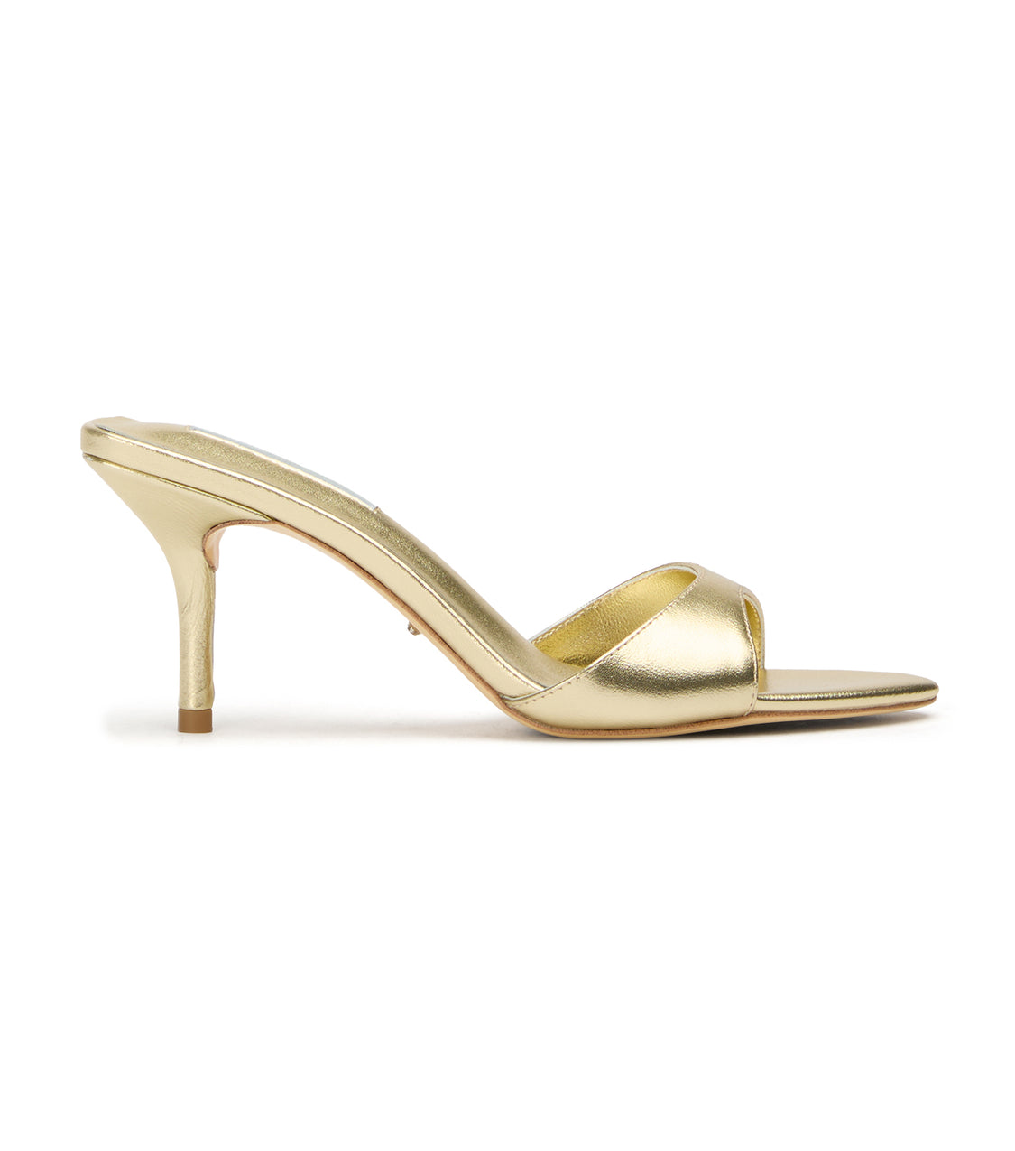 Hallie Gold Nappa Metallic - Tony Bianco