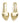 Hallie Gold Nappa Metallic - Tony Bianco