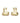 Hallie Gold Nappa Metallic - Tony Bianco