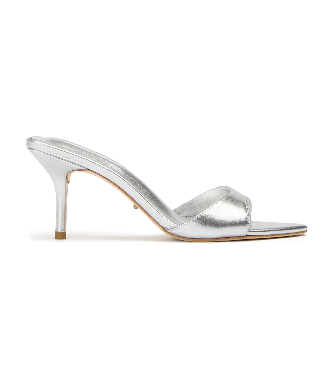 Hallie Silver Nappa Metallic - Tony Bianco