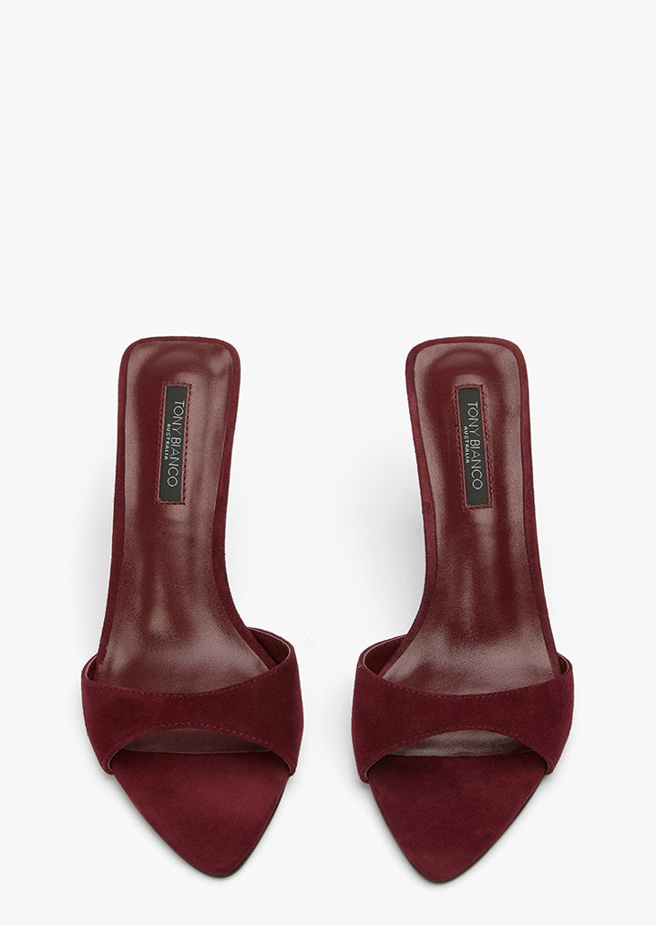 Hallie Vino Suede - Tony Bianco