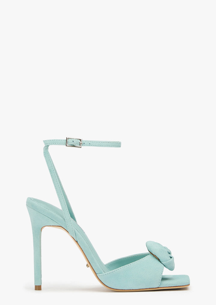 Jayde Turquoise suede - Tony Bianco