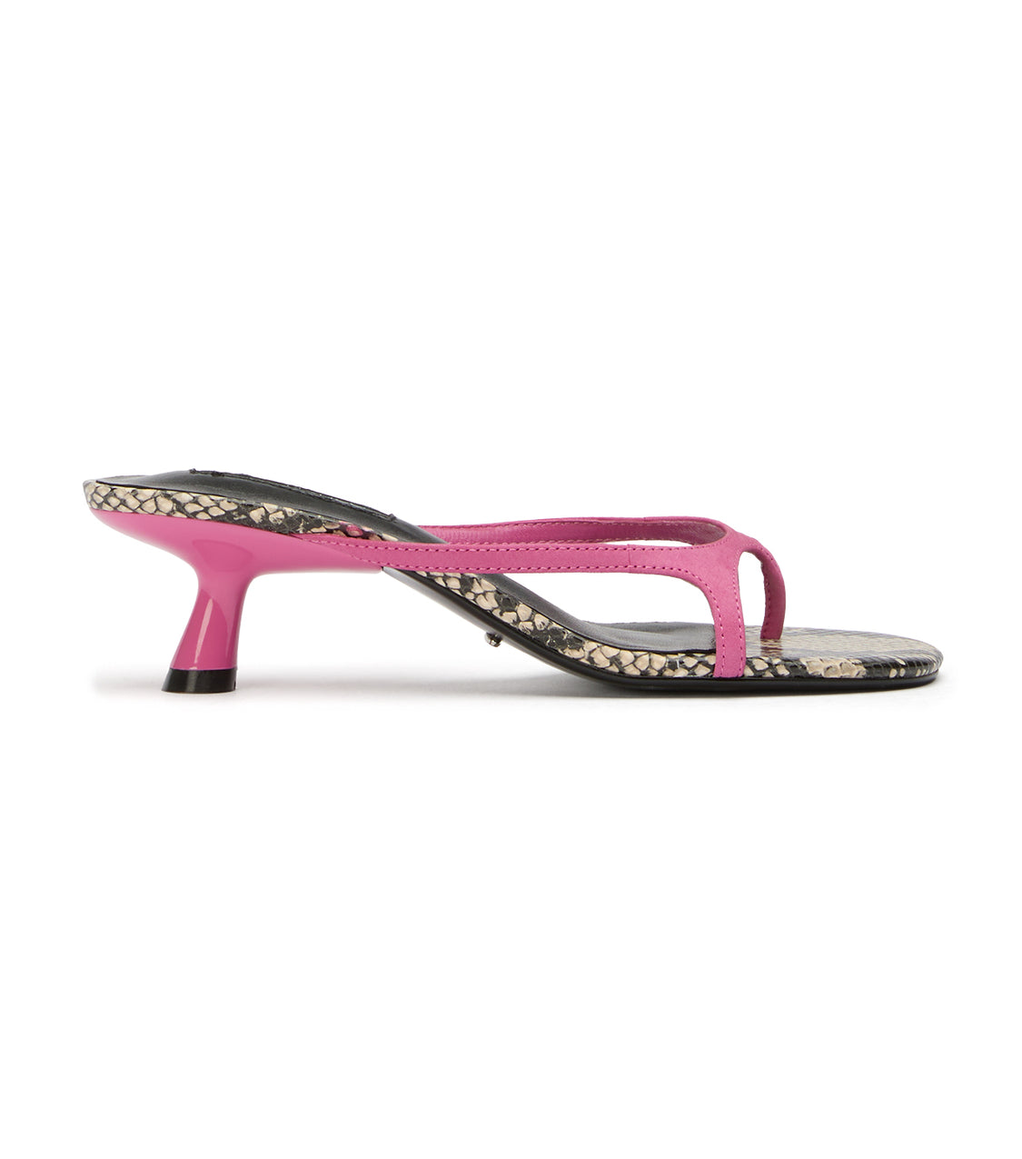 Kassy Fuchsia/Ecru Snake - Tony Bianco