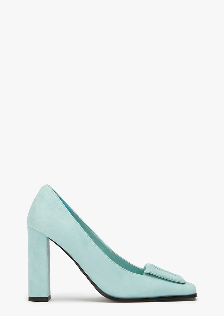Lili Turquoise Suede - Tony Bianco