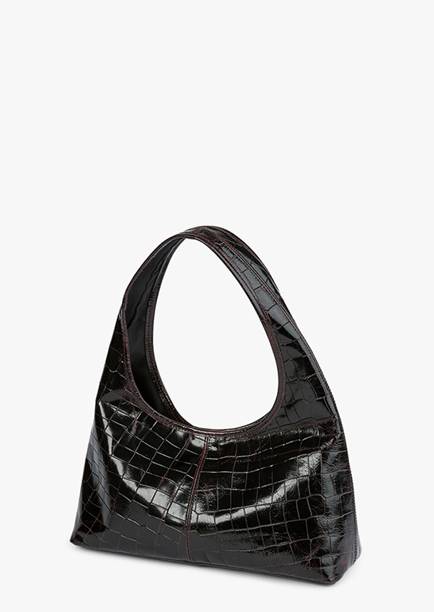 Lula Burgundy Croc Shine - Tony Bianco