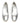 Maddi Silver Nappa Metallic - Tony Bianco