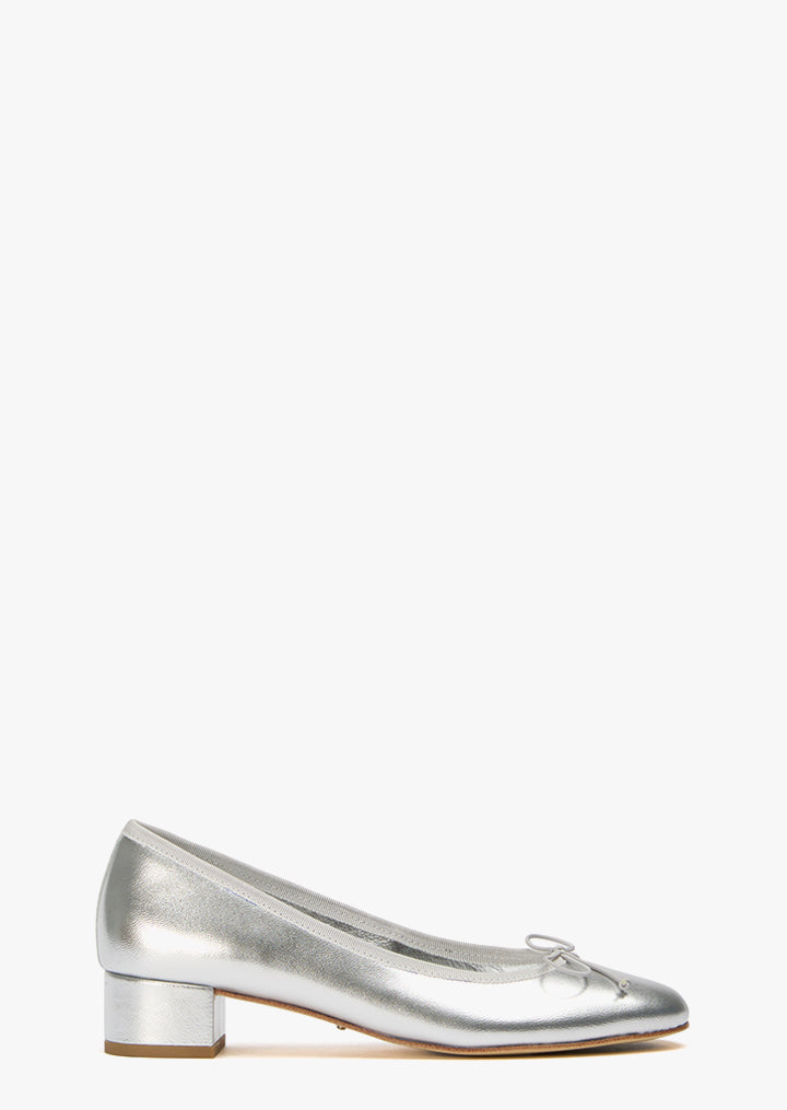 Maddi Silver Nappa Metallic - Tony Bianco