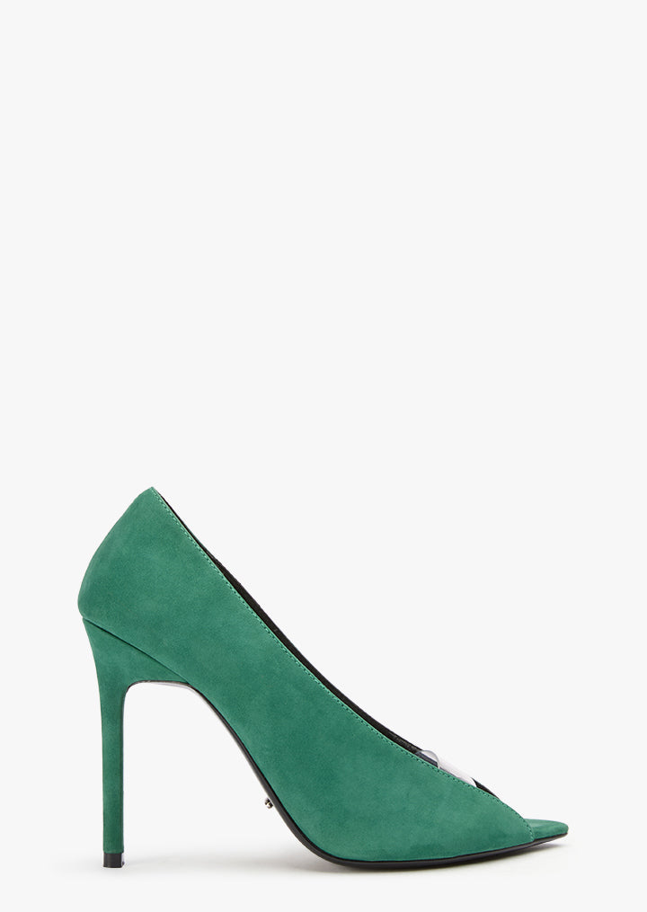 slim fit dress slacks Jordana Mini Dress Green