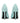 Matrix Turquoise suede - Tony Bianco