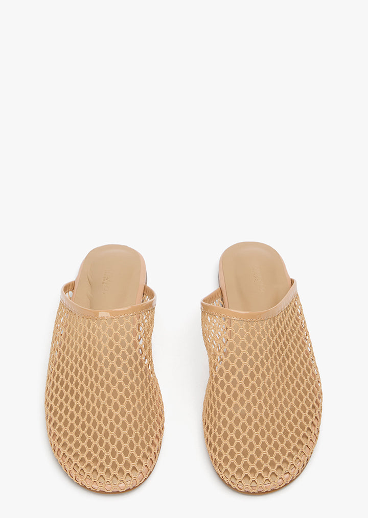 Minaj Skin Mesh/Patent - Tony Bianco