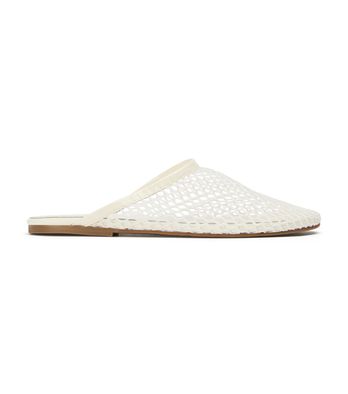 Minaj White Mesh/Patent - Tony Bianco