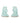 Misty Turquoise suede - Tony Bianco