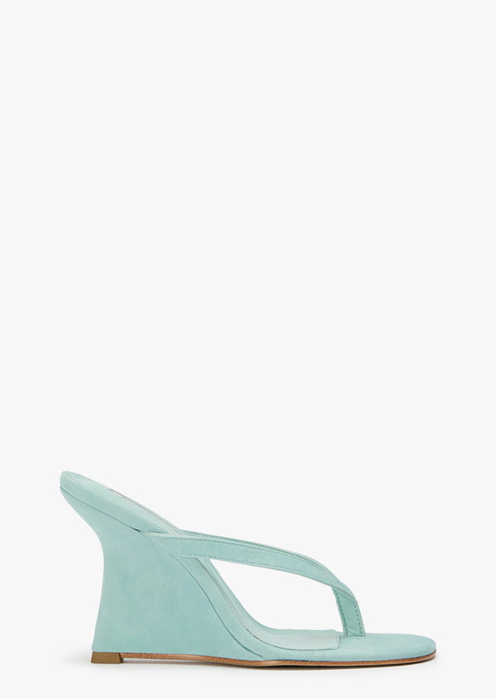 Misty Turquoise suede - Tony Bianco