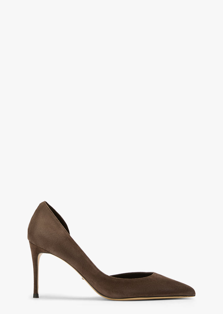 Paris Espresso Suede - Tony Bianco