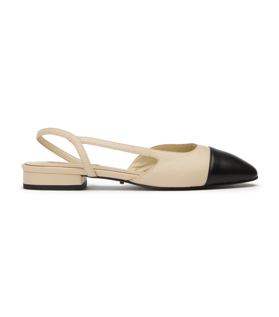 Pixie Vanilla Nappa/Black - Tony Bianco