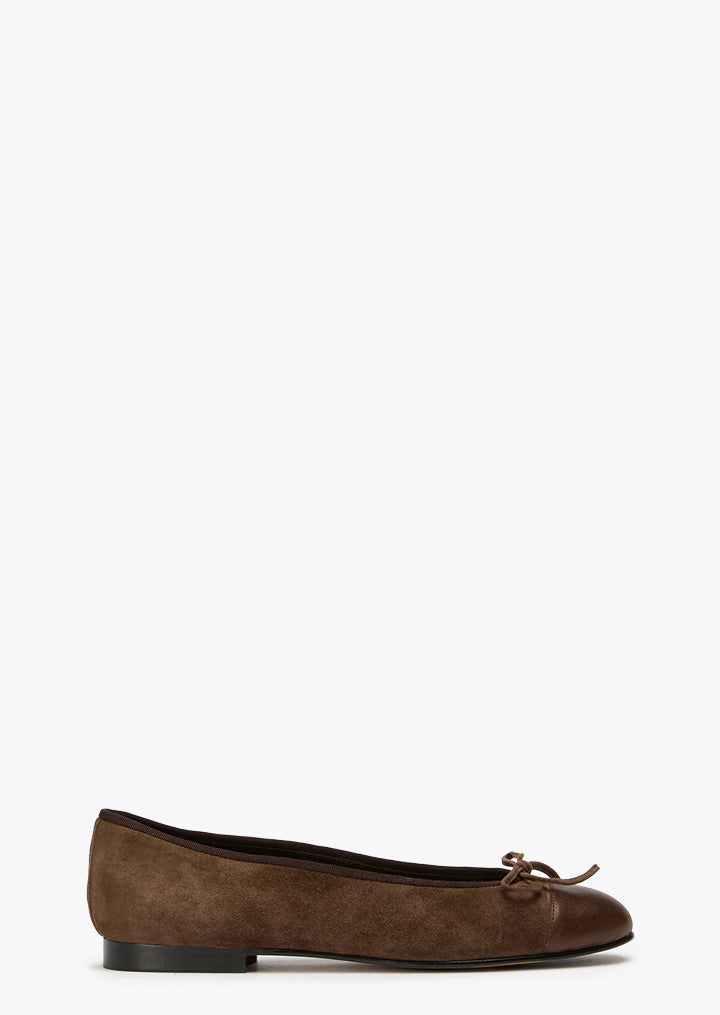 Robyn Espresso Suede/Choc - Tony Bianco
