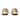 Robyn Gold Nappa/Black Grosgrain - Tony Bianco