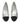Robyn Silver Nappa/Black Grosgrain - Tony Bianco