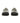 Robyn Silver Nappa/Black Grosgrain - Tony Bianco