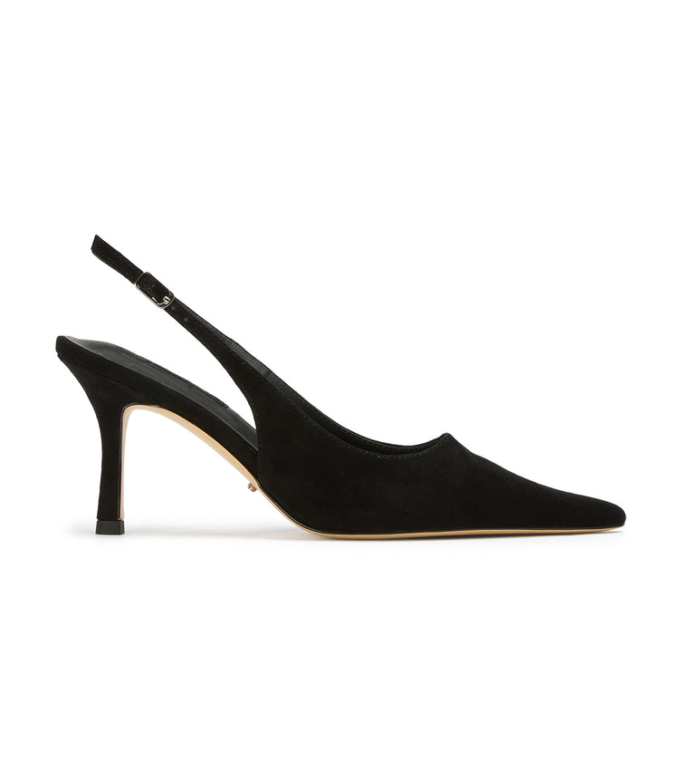 Samar Black Suede – Tony Bianco